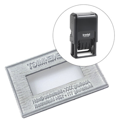 Ersatz-Textplatten Trodat Printy Datumstempel