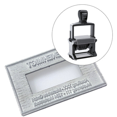Ersatz-Textplatten Trodat Professional Datumstempel