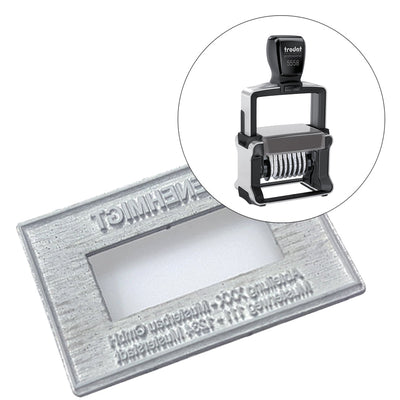 Ersatz-Textplatten Trodat Professional Ziffernstempel