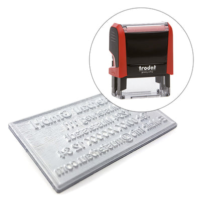 Ersatz-Textplatten Trodat Printy