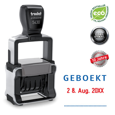 trodat-5430-datum-geboekt
